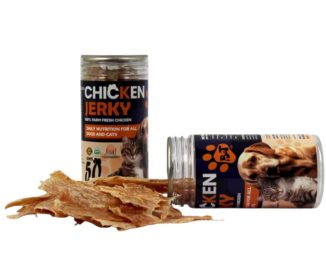 chicken jerky
